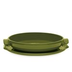 Moule tatin duo et plat de service olive Emile Henry